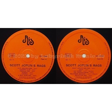Scott Joplin - Scott Joplin's Rags • 12" Vinyl LP • NM - Labyrinth Music