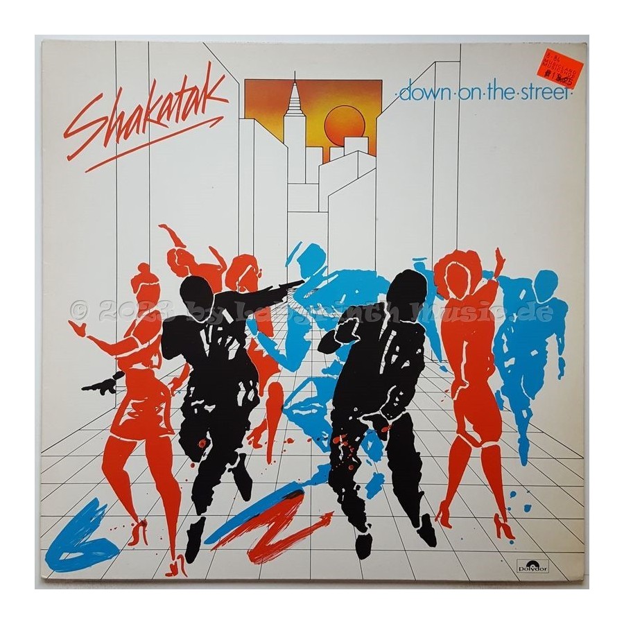 Shakatak - Down On The Street • Dance Mix • 12" Vinyl LP - Labyrinth Music