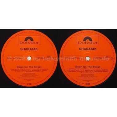 Shakatak - Down On The Street • Dance Mix • 12" Vinyl LP - Labyrinth Music