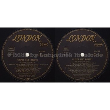 Showaddywaddy - Crepes & Drapes • 12" Vinyl LP • NM - Labyrinth Music