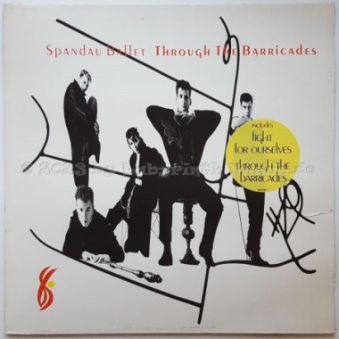 Spandau Ballet - Through The Barricades • 12" Vinyl LP - Labyrinth Music