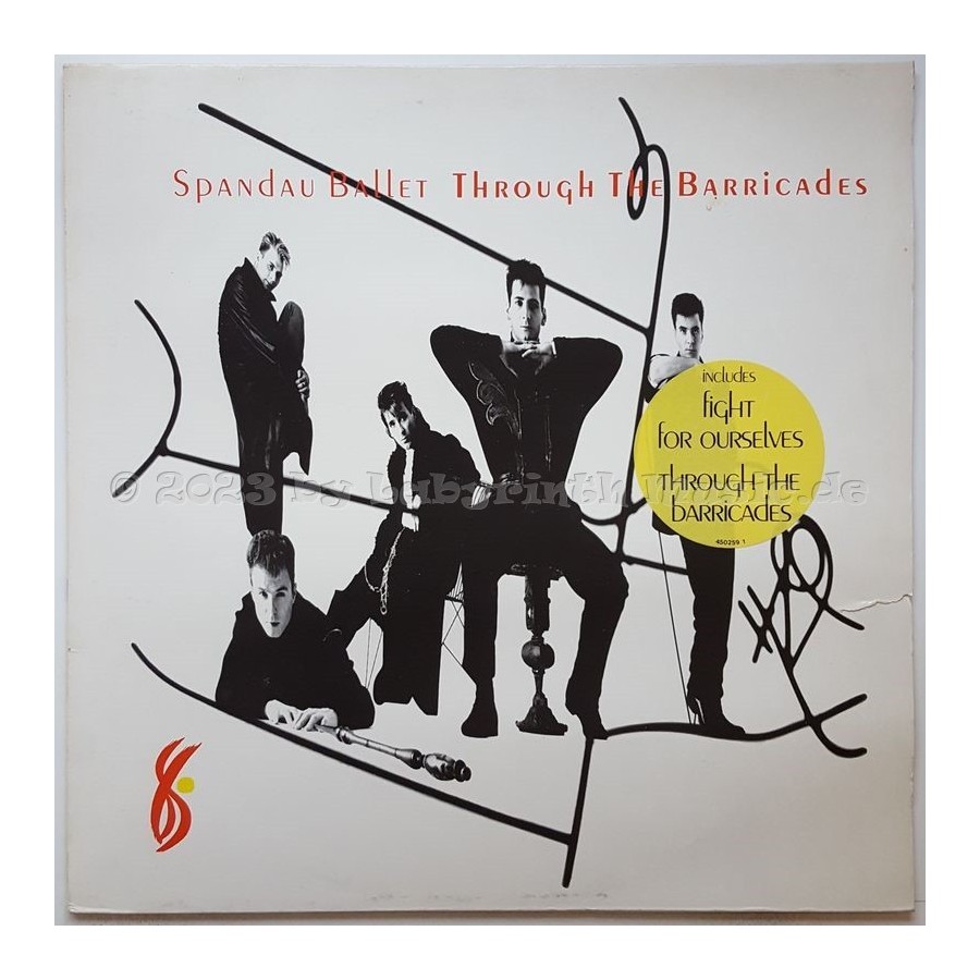 Spandau Ballet - Through The Barricades • 12" Vinyl LP - Labyrinth Music