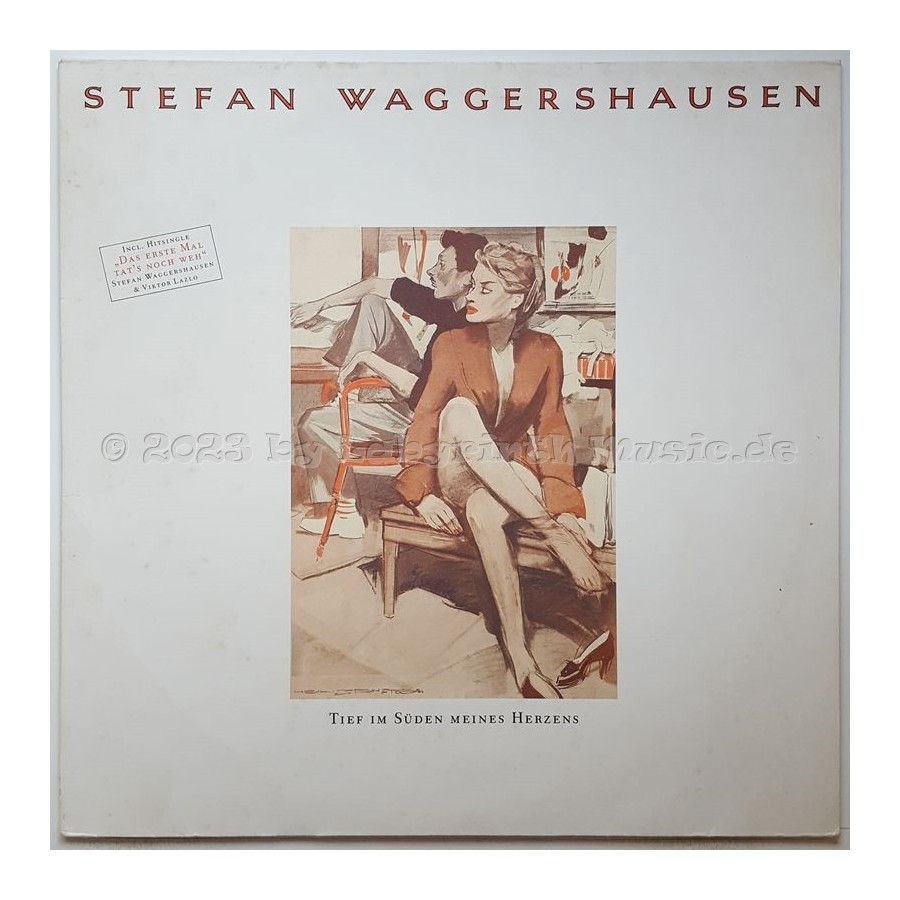 Stefan Waggershausen - Tief Im Süden Meines Herzens • 12" Vinyl LP • EX - Labyrinth Music