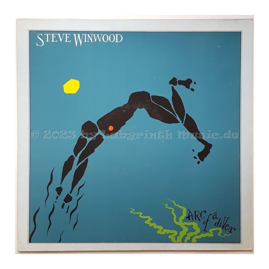 Steve Winwood - Arc Of A Diver • 12" Vinyl LP - Labyrinth Music