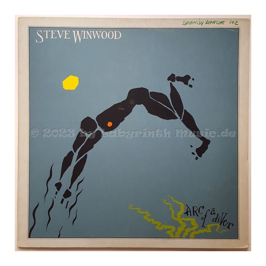 Steve Winwood - Arc Of A Diver • 12" Vinyl LP - Labyrinth Music