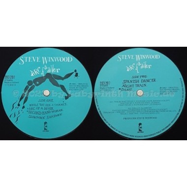 Steve Winwood - Arc Of A Diver • 12" Vinyl LP - Labyrinth Music