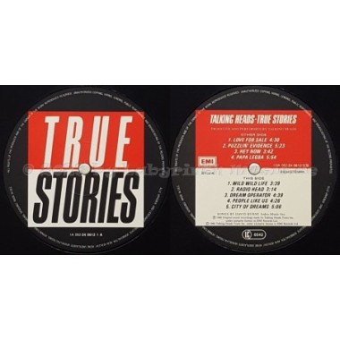 Talking Heads - True Stories • 12" Vinyl LP - Labyrinth Music