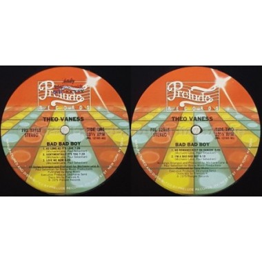 Theo Vaness - Bad Bad Boy • 12" Vinyl LP - Labyrinth Music