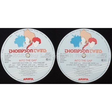 Thompson Twins - Into The Gap • 12" Vinyl LP • EX - Labyrinth Music