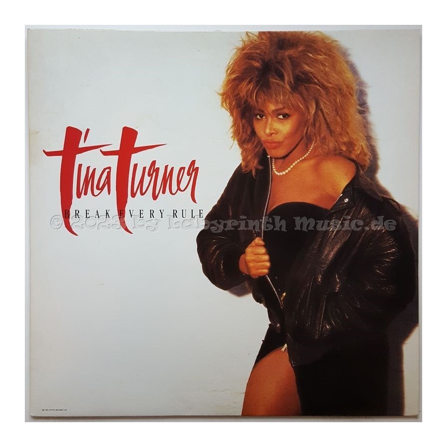 Tina Turner - Break Every Rule • 12" Vinyl LP • NM - Labyrinth Music
