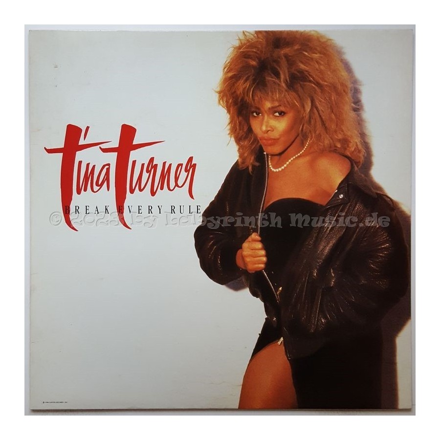 Tina Turner - Break Every Rule • 12" Vinyl LP - Labyrinth Music