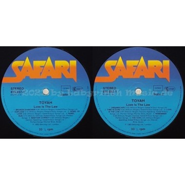 Toyah - Love Is The Law • 12" Vinyl LP • EX - Labyrinth Music