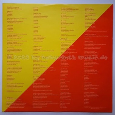 Toyah - Love Is The Law • 12" Vinyl LP • EX - Labyrinth Music