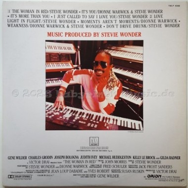 Stevie Wonder - The Woman In Red • Original Motion Picture Soundtrack • 12" Vinyl LP • EX - Labyrinth Music