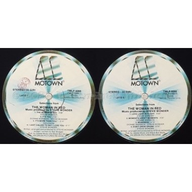 Stevie Wonder - The Woman In Red • Original Motion Picture Soundtrack • 12" Vinyl LP • EX - Labyrinth Music