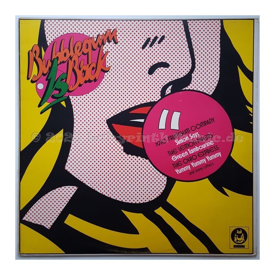 Various - Bubblegum Is Back • 12" Vinyl LP - Labyrinth Music