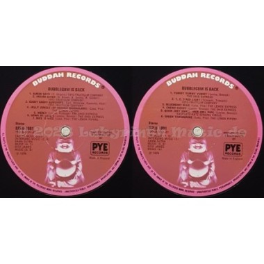 Various - Bubblegum Is Back • 12" Vinyl LP - Labyrinth Music