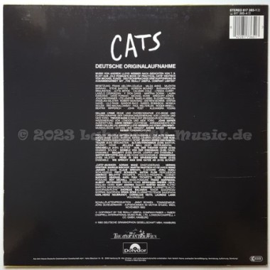 Various - Cats • Deutsche Originalaufnahme • 12" Vinyl LP • EX - Labyrinth Music