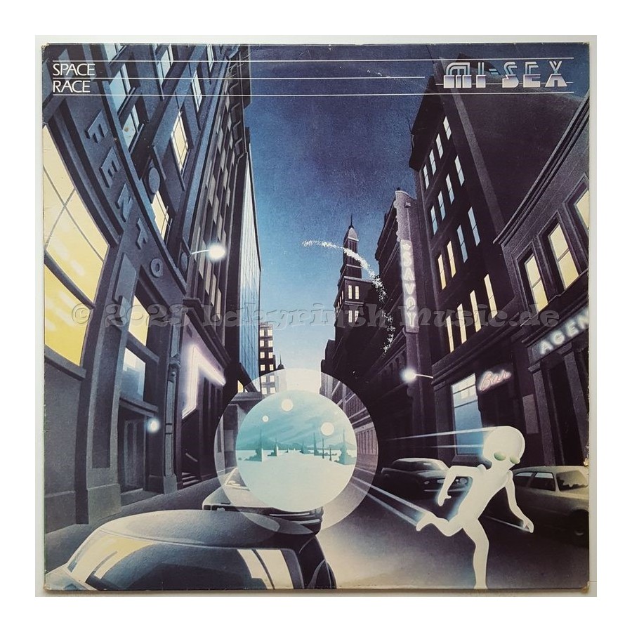 Mi-Sex - Space Race • 12" Vinyl LP - Labyrinth Music