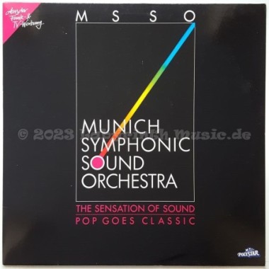Munich Symphonic Sound Orchestra - The Sensation Of Sound - Pop Goes Classic • 12" Vinyl LP • EX - Labyrinth Music