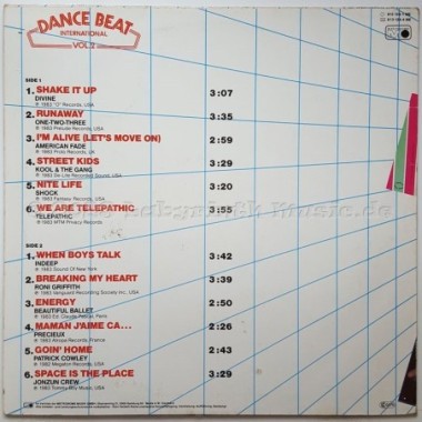 Various - Dance Beat International 83 Vol. 2 • 12" Vinyl LP - Labyrinth Music