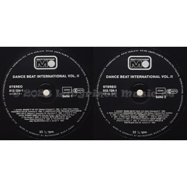 Various - Dance Beat International 83 Vol. 2 • 12" Vinyl LP - Labyrinth Music