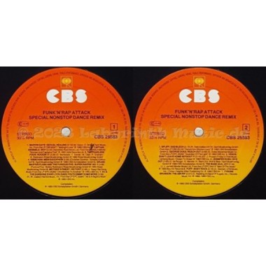 Various - Funk 'n' Rap Attack • 12" Vinyl LP • EX - Labyrinth Music