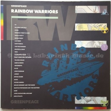 Various - Greenpeace Rainbow Warriors • 12" Vinyl LP • EX - Labyrinth Music