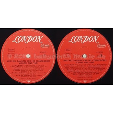 Wild Bill Davison And His Commodores - That's A Plenty • 12" Vinyl LP - Labyrinth Music