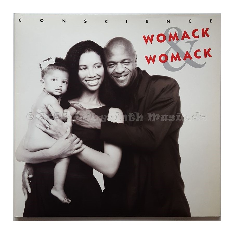Womack & Womack - Conscience • 12" Vinyl LP • MINT - Labyrinth Music