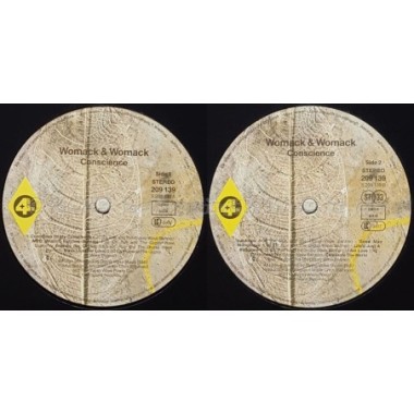 Womack & Womack - Conscience • 12" Vinyl LP • MINT - Labyrinth Music