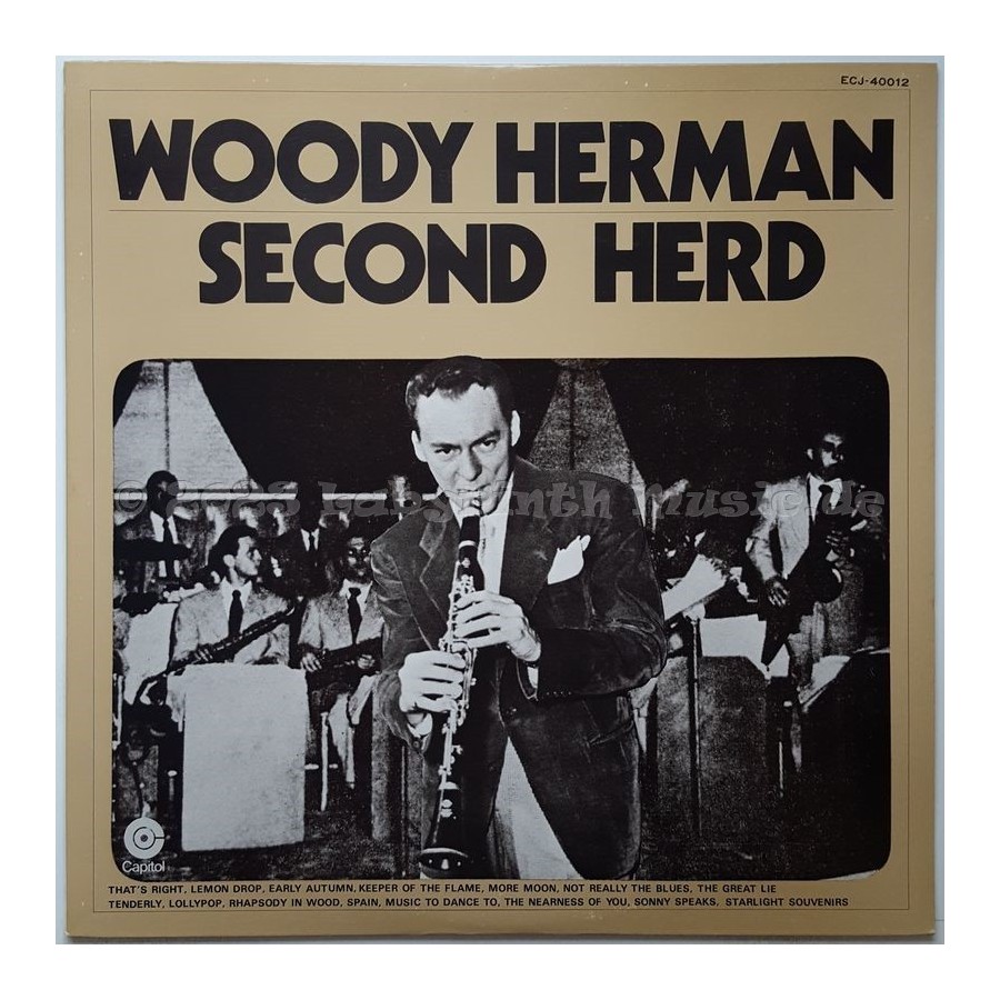 Woody Herman - Second Herd • 12" Vinyl LP • MINT - Labyrinth Music