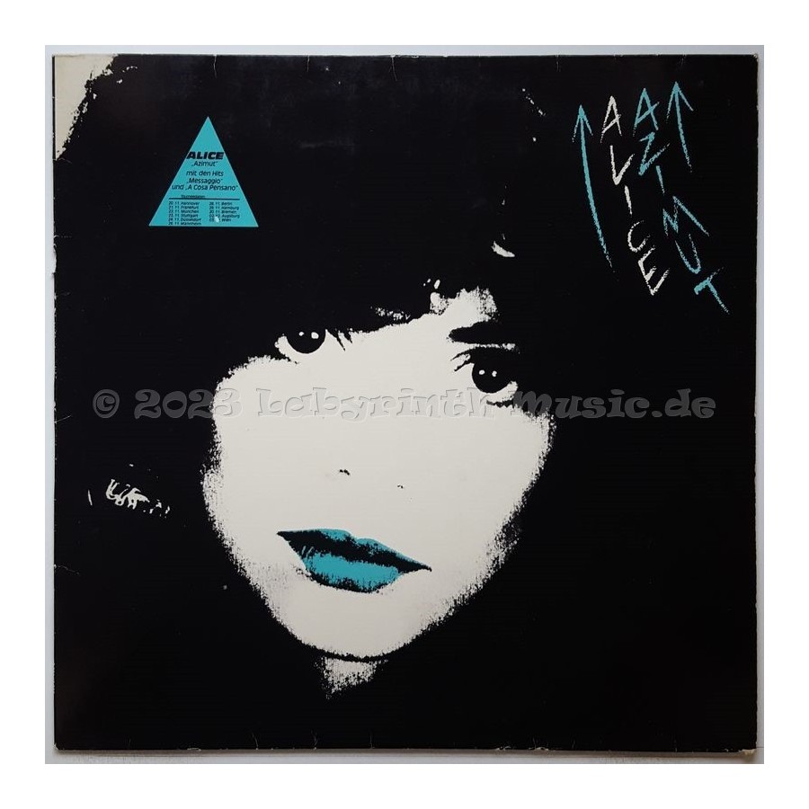 Alice - Azimut • 12" Vinyl LP - Labyrinth Music