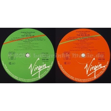 Eric Serra - The Big Blue • Original Soundtrack • 12" Vinyl LP - Labyrinth Music