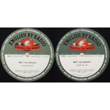 No Artist - Meet The Parkers • 10" Vinyl - Labyrinth Music