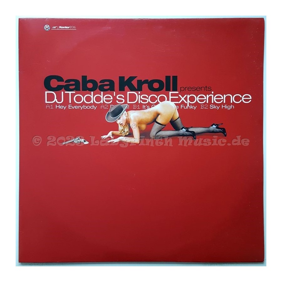 Caba Kroll Presents Dj Todde - Disco Experience • 12" Vinyl Maxi • NM - Labyrinth Music