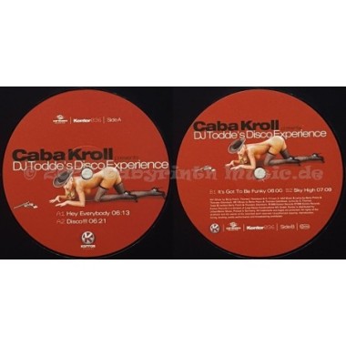 Caba Kroll Presents Dj Todde - Disco Experience • 12" Vinyl Maxi • NM - Labyrinth Music
