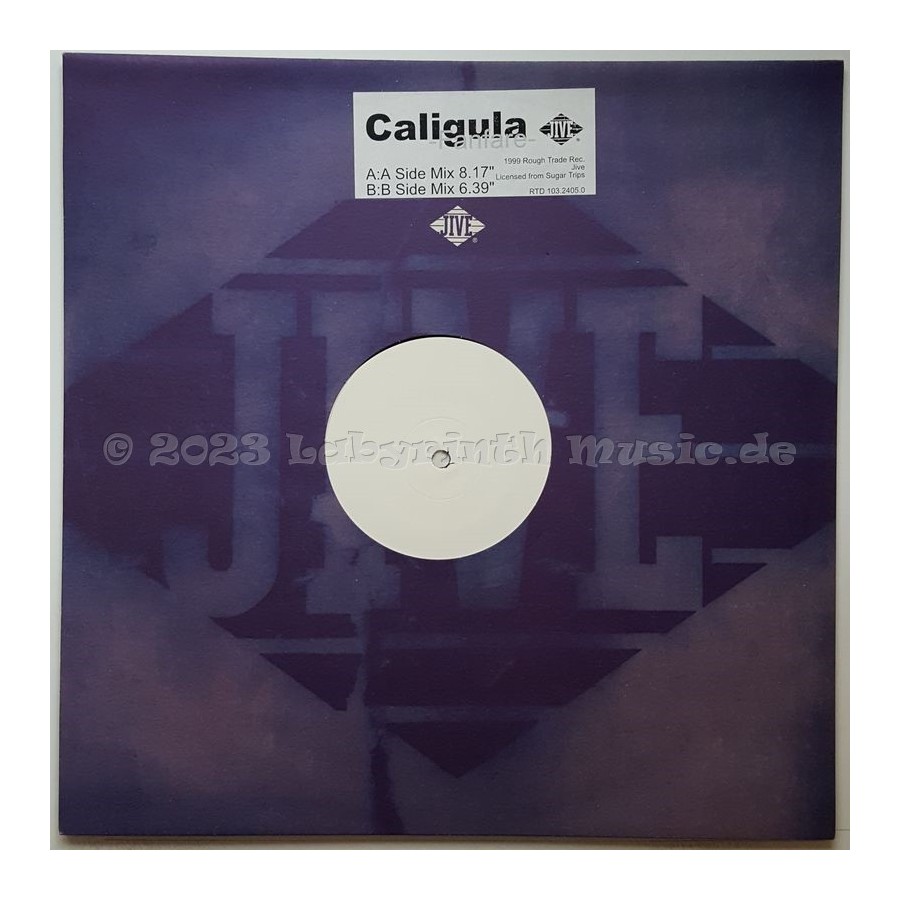 Caligula - Fanfare • 12" Vinyl Maxi • MINT - Labyrinth Music