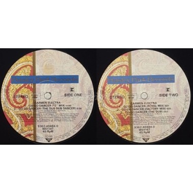 Carmen Electra - Go Go Dancer • 12" Vinyl Maxi • MINT - Labyrinth Music