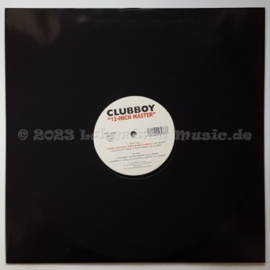 Clubboy - 12-Inch Master • 12" Vinyl Maxi • MINT - Labyrinth Music