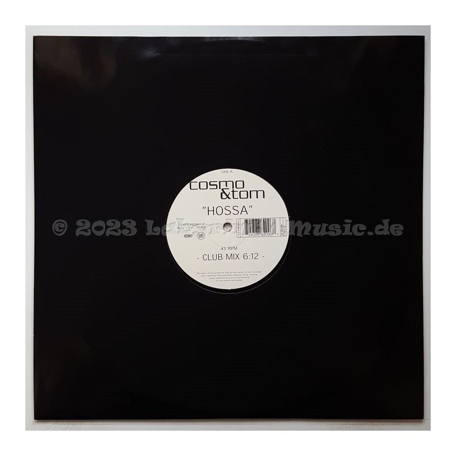 Cosmo & Tom - Hossa • 12" Vinyl Maxi - Labyrinth Music