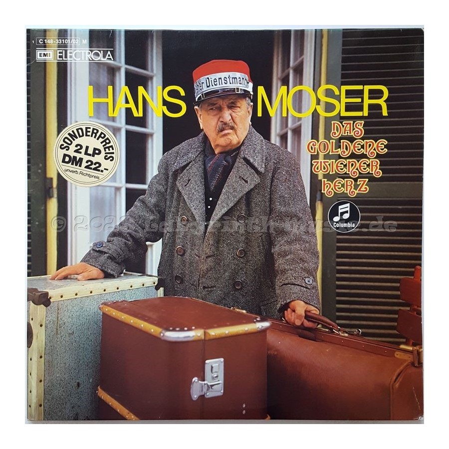 Hans Moser - Das Goldene Wiener Herz • 12" Vinyl LP • MINT - Labyrinth Music