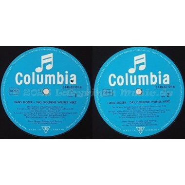 Hans Moser - Das Goldene Wiener Herz • 12" Vinyl LP • MINT - Labyrinth Music