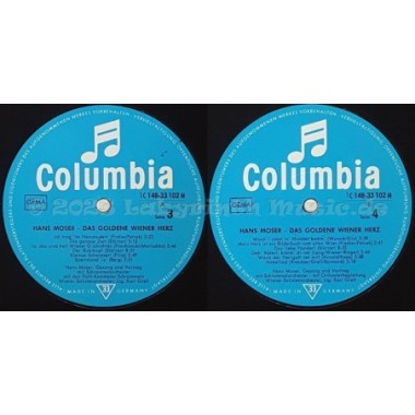 Hans Moser - Das Goldene Wiener Herz • 12" Vinyl LP • MINT - Labyrinth Music