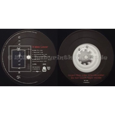 D. Hall & Rain - Video Lover • 12" Vinyl Maxi • MINT - Labyrinth Music