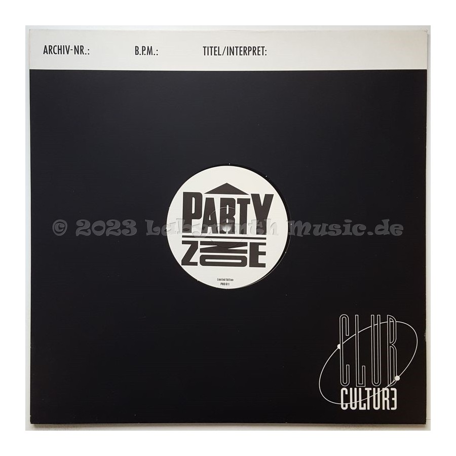 Daffy Duck Feat. The Groove Gang - Party Zone • 12" Vinyl Maxi • MINT - Labyrinth Music