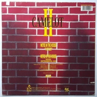 Camelot II - We're In The House • 12" Vinyl Maxi - Labyrinth Music