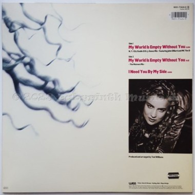 Dana Harris - My World Is Empty Without You • 12" Vinyl Maxi • MINT - Labyrinth Music