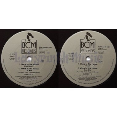 Camelot II - We're In The House • 12" Vinyl Maxi - Labyrinth Music