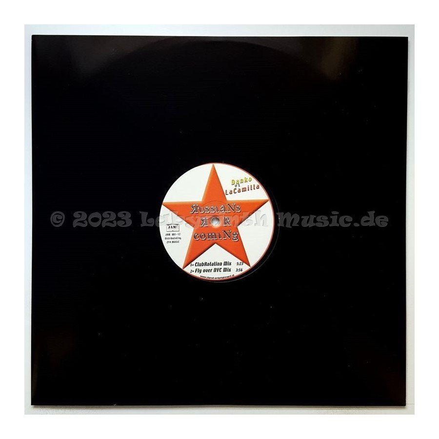 Danko vs. La Camilla - Russians R Coming • 12" Vinyl Maxi • MINT - Labyrinth Music